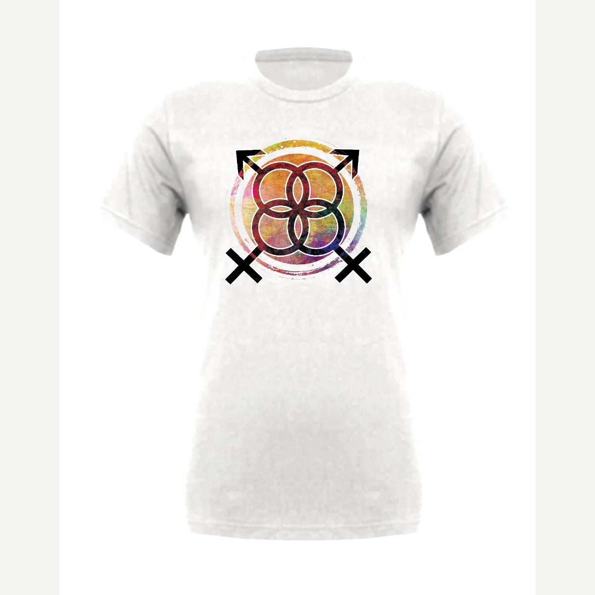 Equality Symbol (Watercolor) — Premium Tee / White