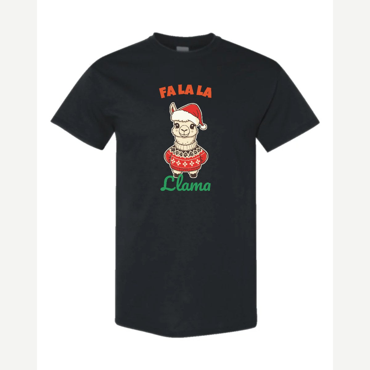 Fa La La Llama — Classic Tee / Black
