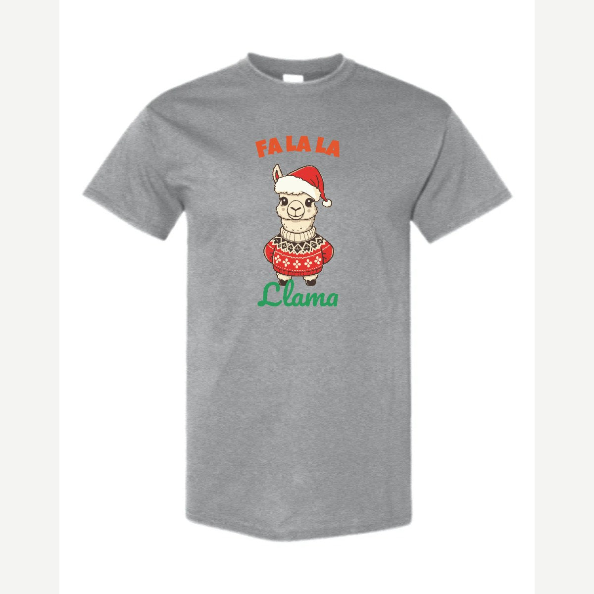 Fa La La Llama — Classic Tee / Sport Grey