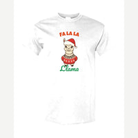 Fa La La Llama — Classic Tee / White