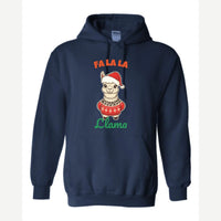 Fa La La Llama — Hoodie / Navy