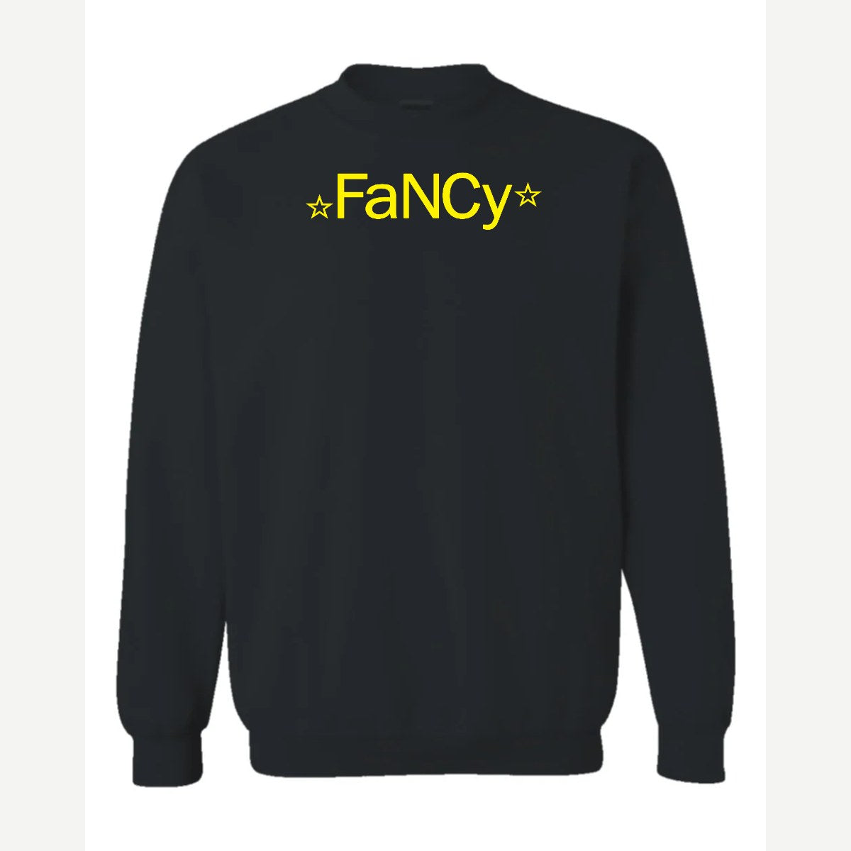 ☆FaNCy☆ — Crewneck Sweatshirt / Black
