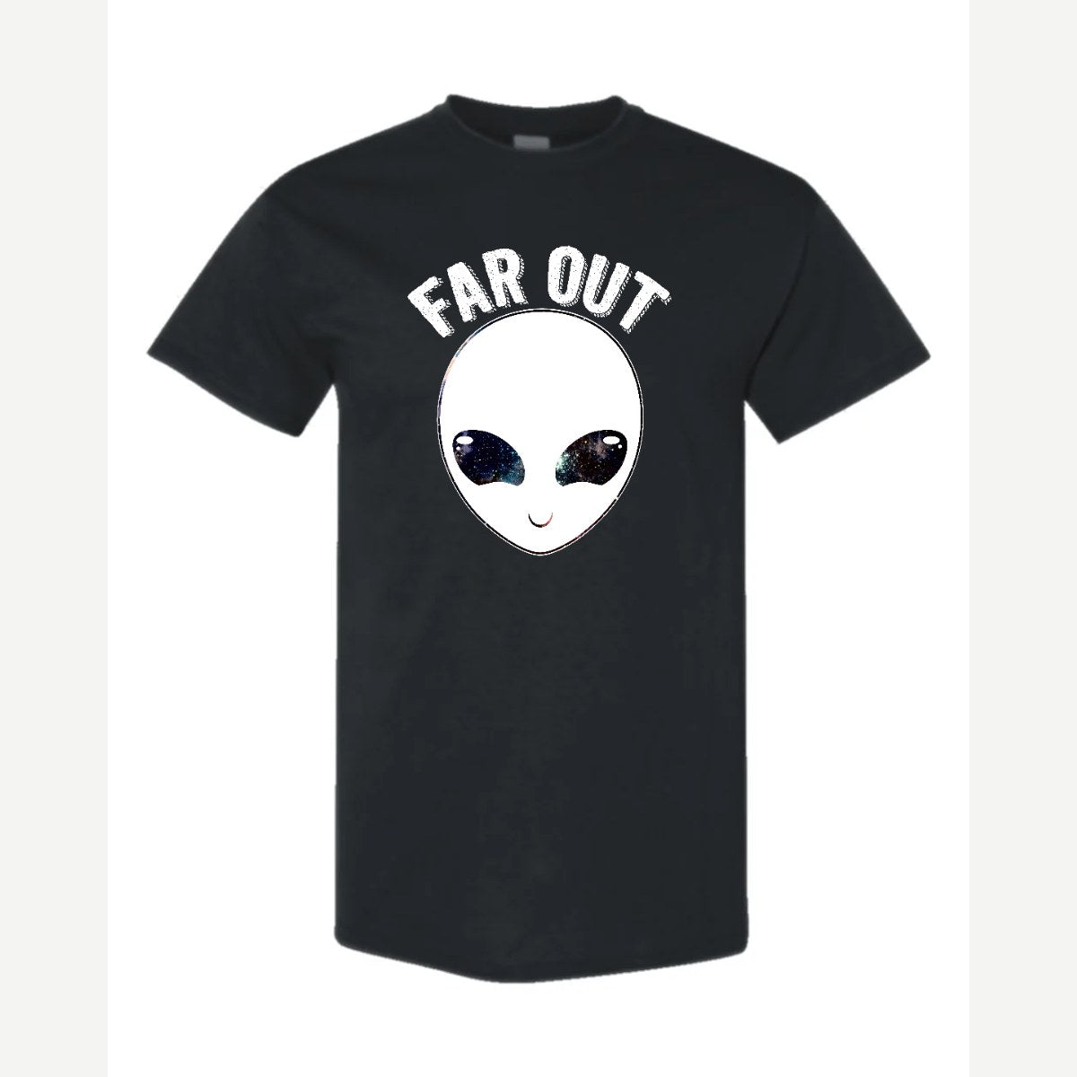 Far Out (Alien) — Classic Tee / Black