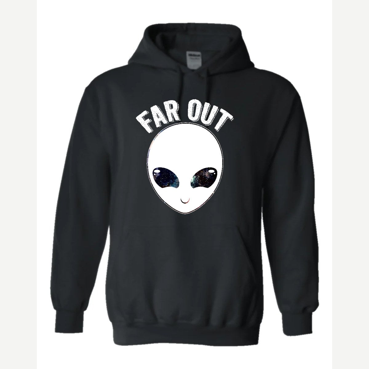 Far Out (Alien) — Hoodie / Black