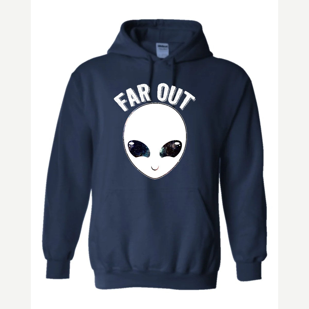 Far Out (Alien) — Hoodie / Navy