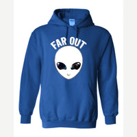 Far Out (Alien) — Hoodie / Royal