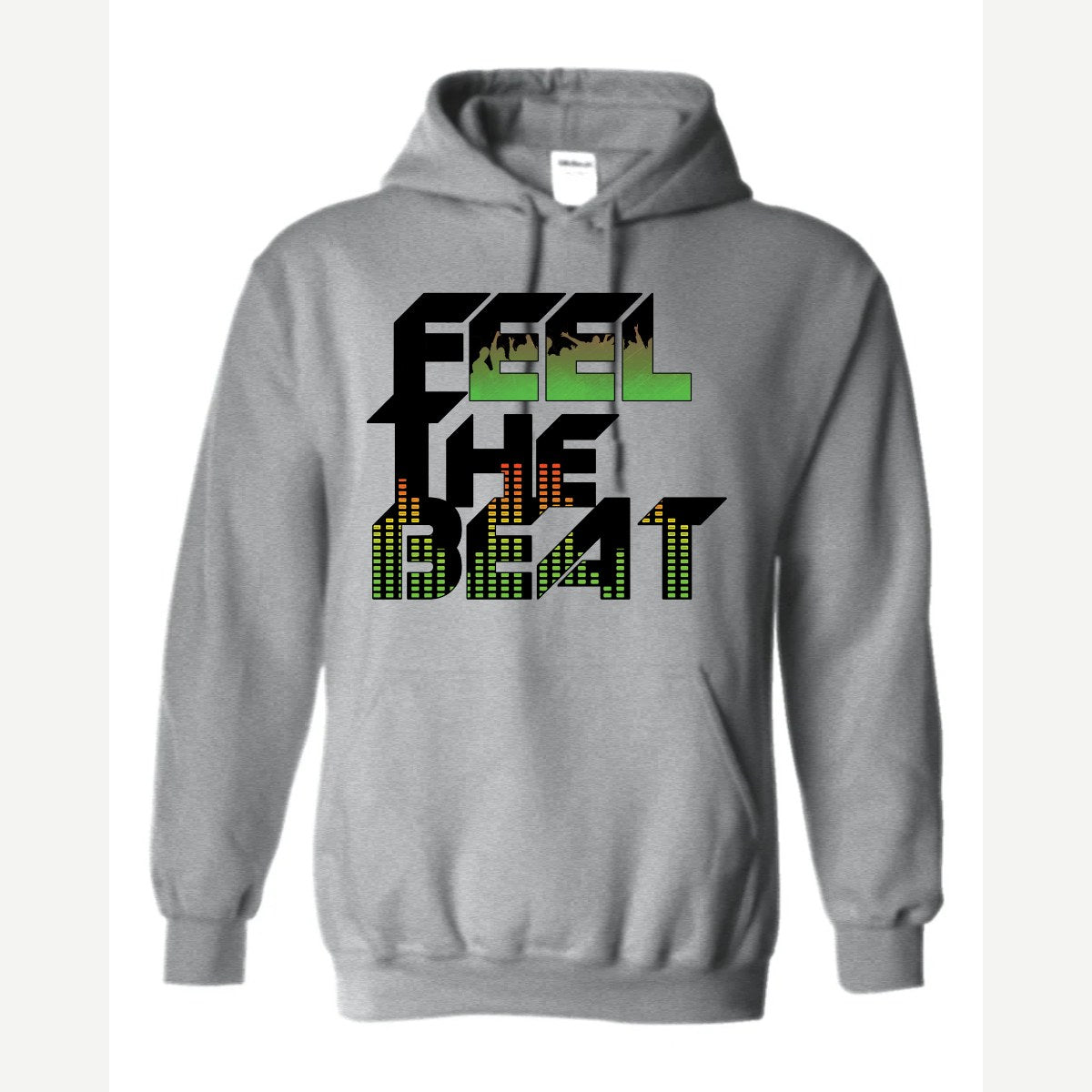 Feel The Beat — Hoodie / Sport Grey