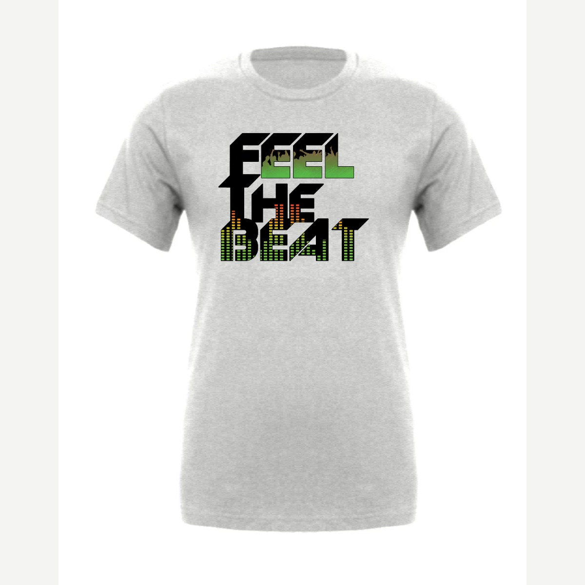 Feel The Beat — Premium Tee / Athletic Heather