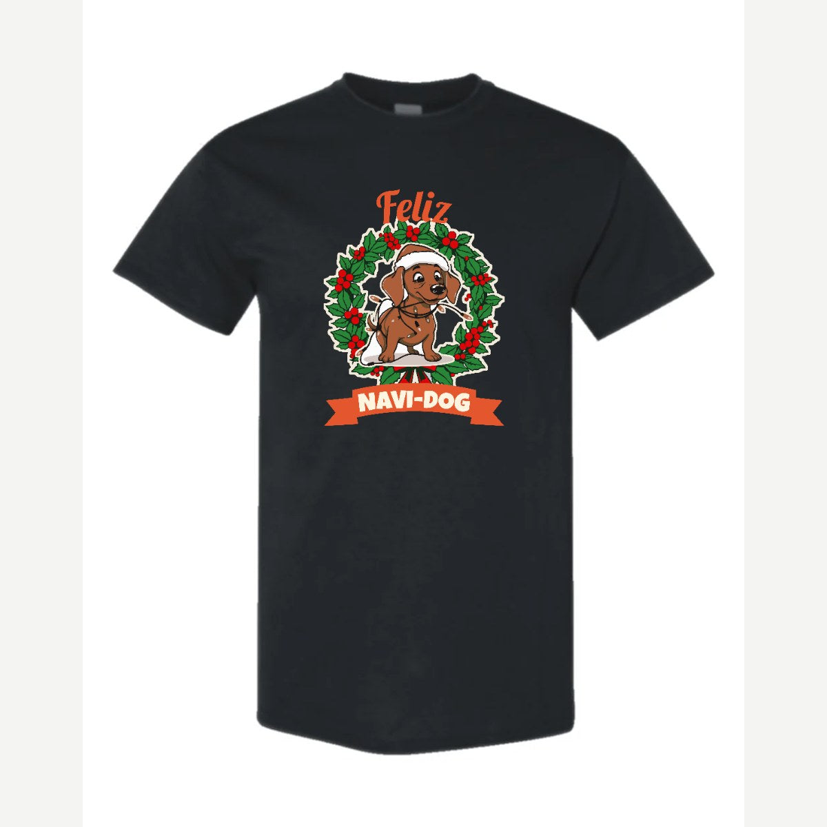 Feliz Navi-Dog — Classic Tee / Black