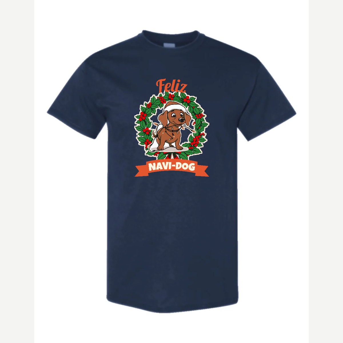 Feliz Navi-Dog — Classic Tee / Navy
