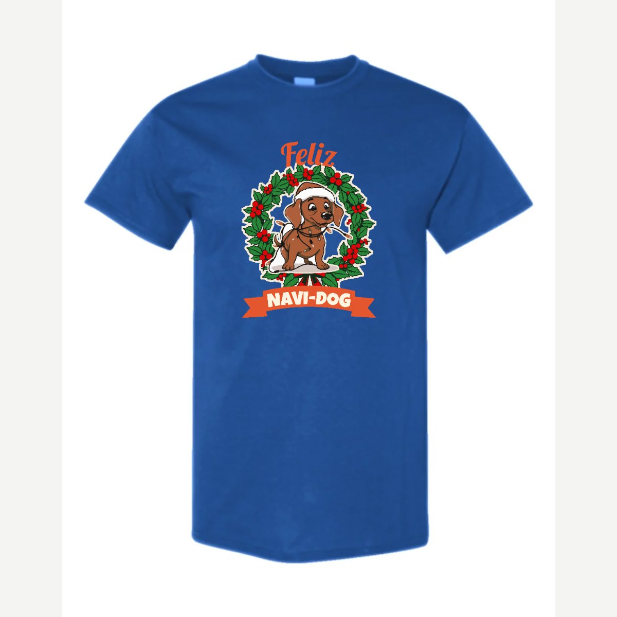 Feliz Navi-Dog — Classic Tee / Royal