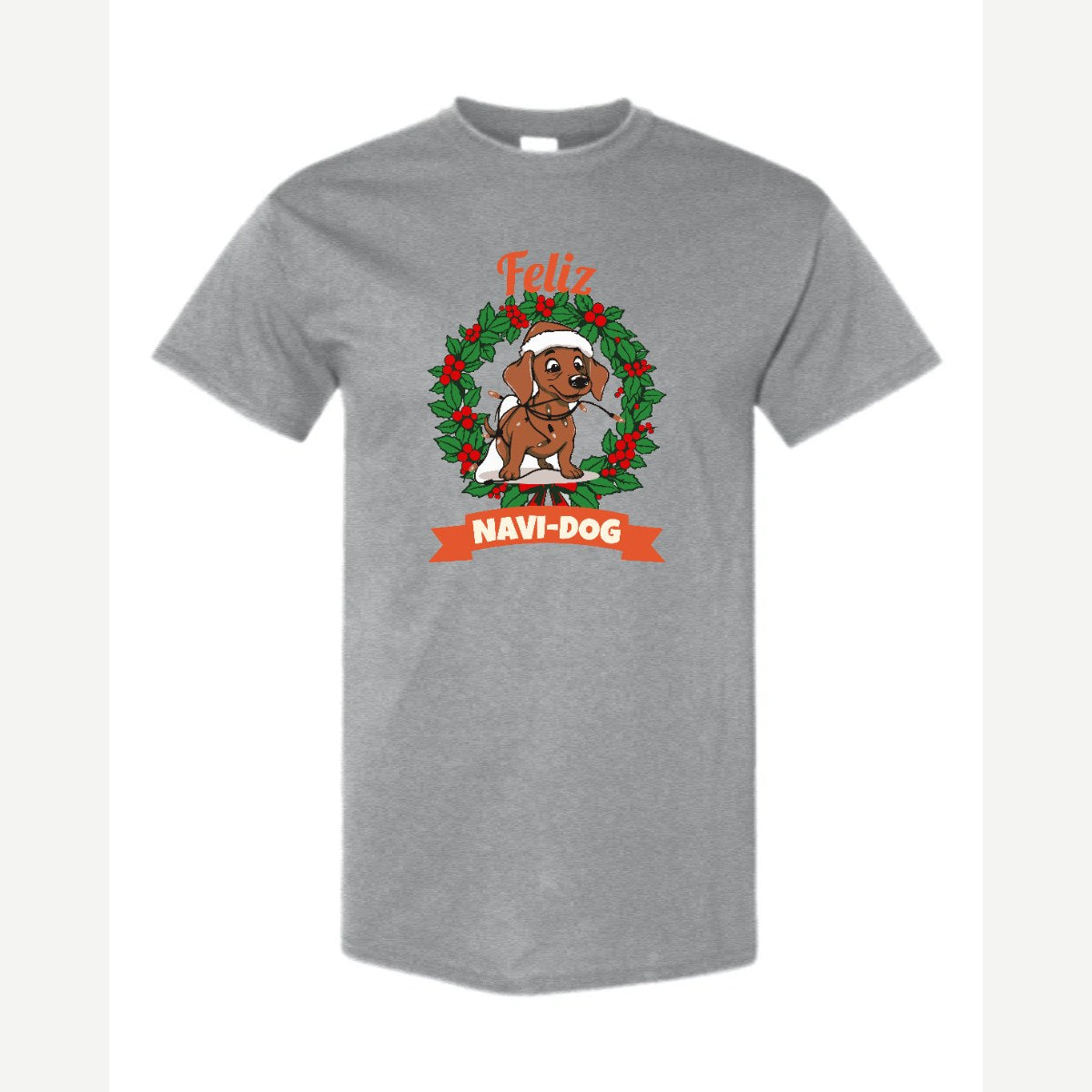 Feliz Navi-Dog — Classic Tee / Sport Grey