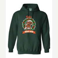Feliz Navi-Dog — Hoodie / Forest Green