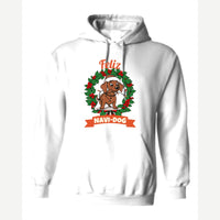 Feliz Navi-Dog — Hoodie / White