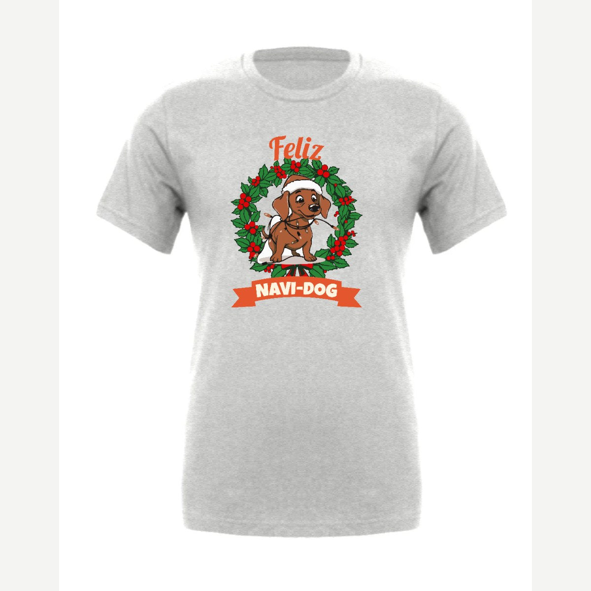Feliz Navi-Dog — Premium Tee / Athletic Heather