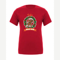Feliz Navi-Dog — Premium Tee / Red