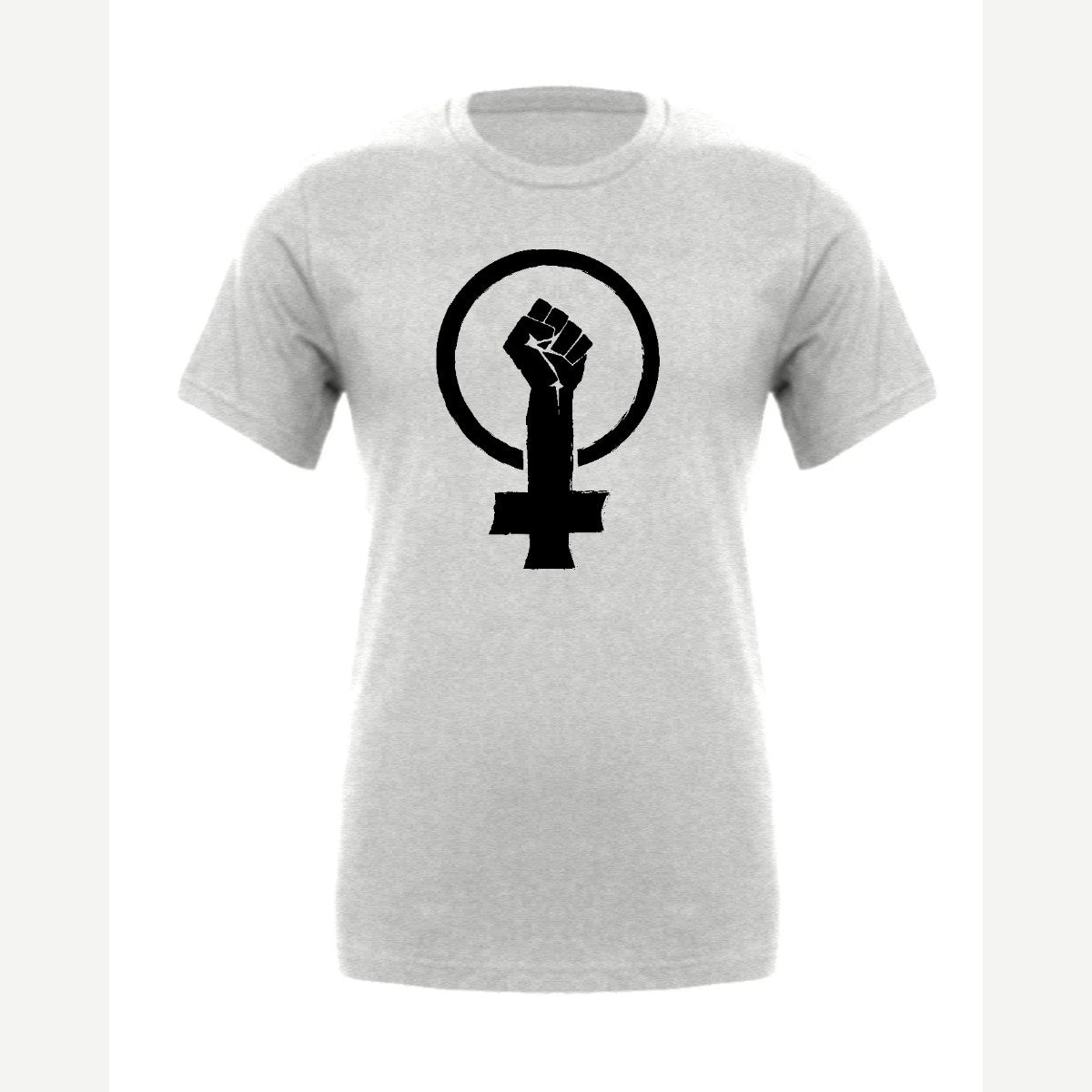Feminist Fist (Venus Symbol) — Premium Tee / Athletic Heather