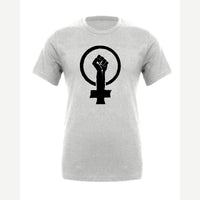 Feminist Fist (Venus Symbol) — Premium Tee / Athletic Heather