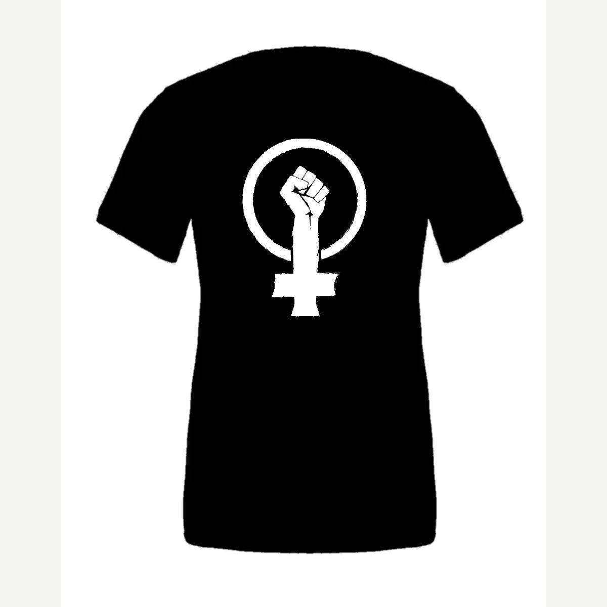 Feminist Fist (Venus Symbol) — Premium Tee / Black