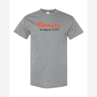 Fibonacci: Easy as 1, 1, 2, 3 — Classic Tee / Sport Grey