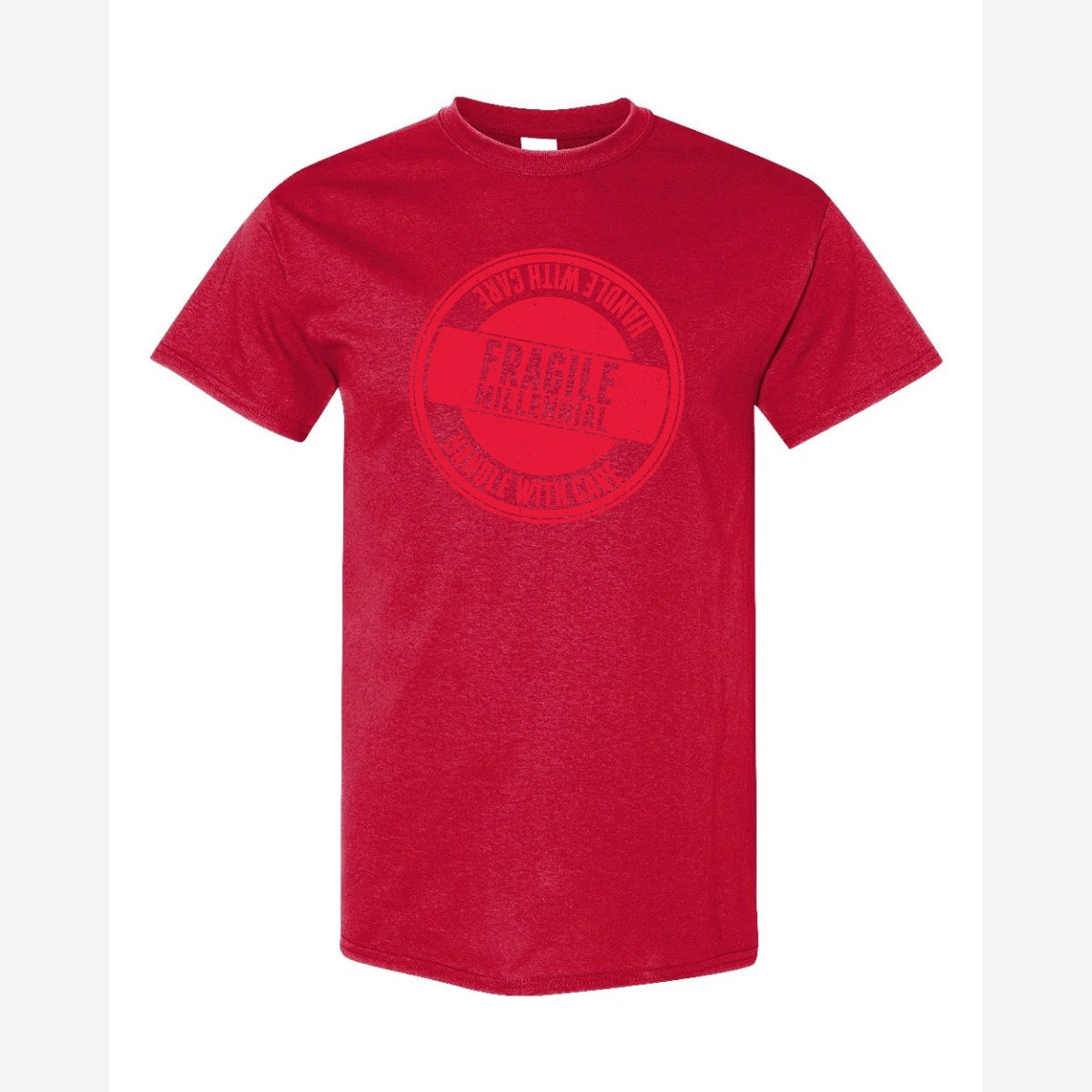 Fragile — Classic Tee / Red