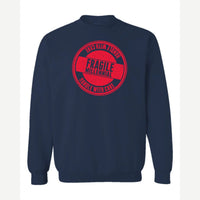 Fragile — Crewneck Sweatshirt / Navy