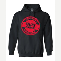 Fragile — Hoodie / Black
