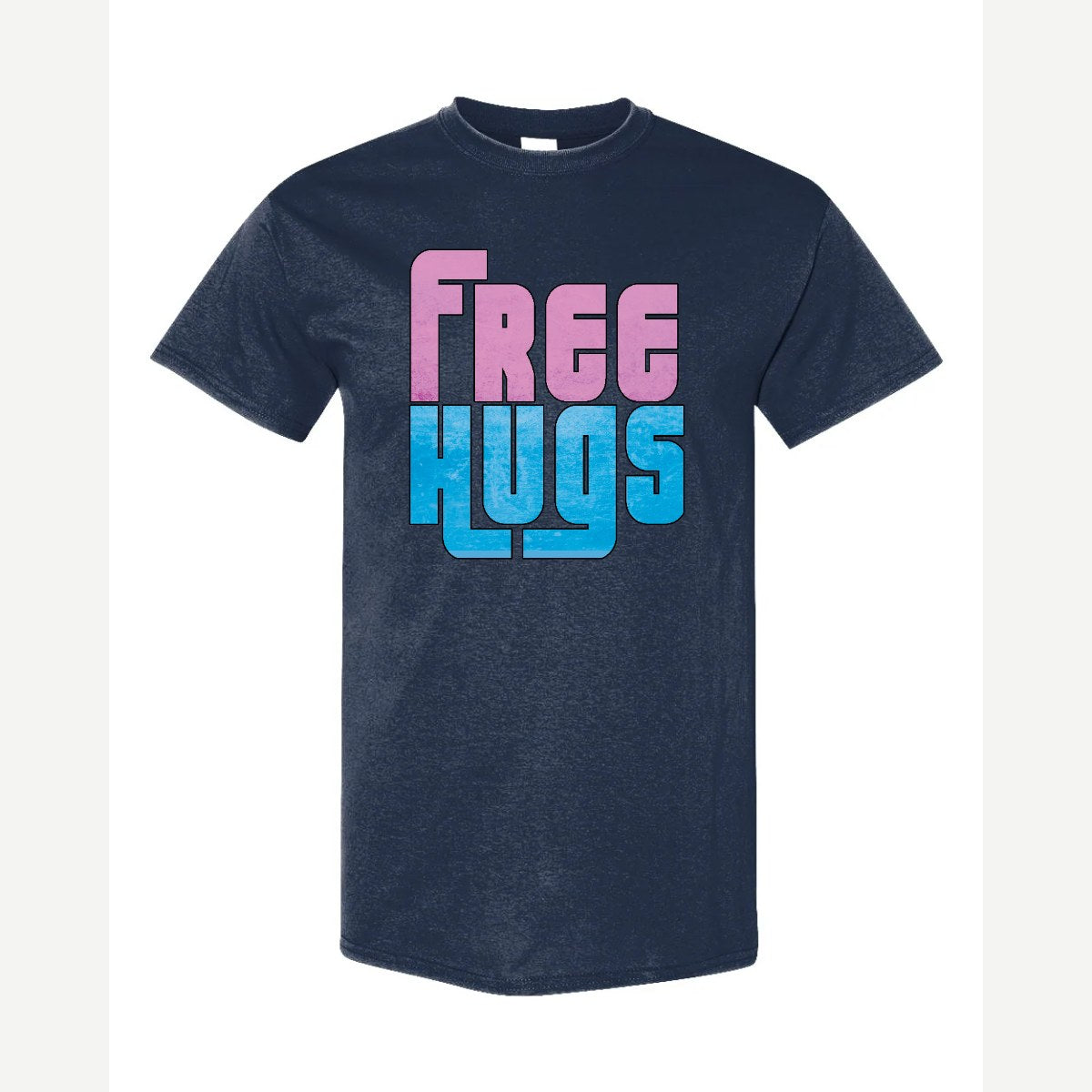 Free Hugs — Classic Tee / Navy