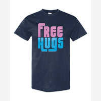 Free Hugs — Classic Tee / Navy