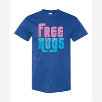 Free Hugs — Classic Tee / Royal