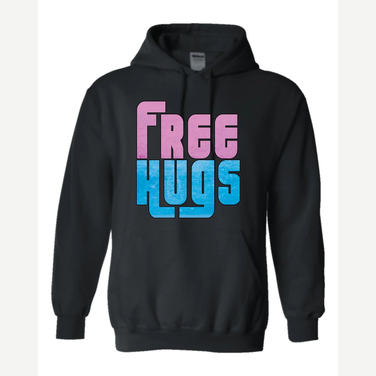 Free Hugs — Hoodie / Black