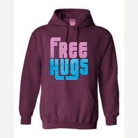 Free Hugs — Hoodie / Maroon