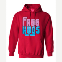Free Hugs — Hoodie / Red