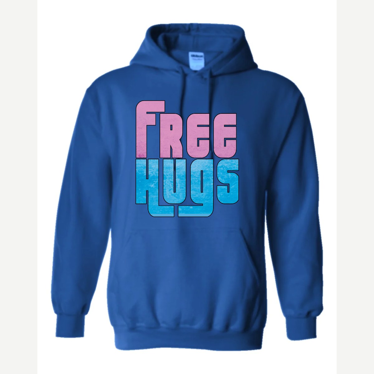 Free Hugs — Hoodie / Royal