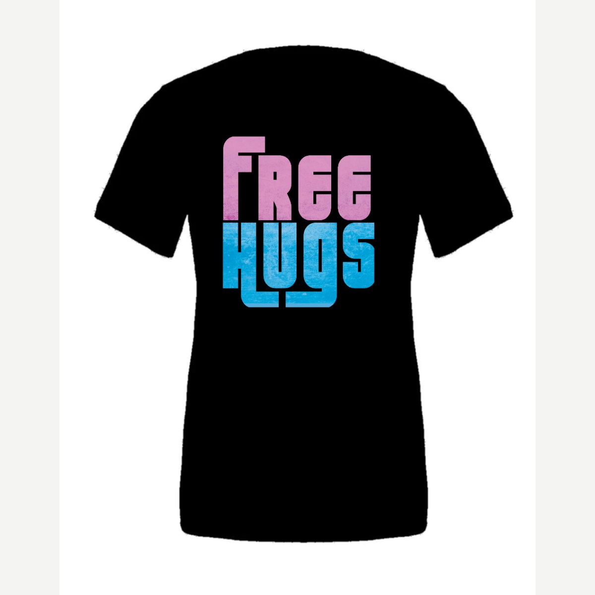 Free Hugs — Premium Tee / Black