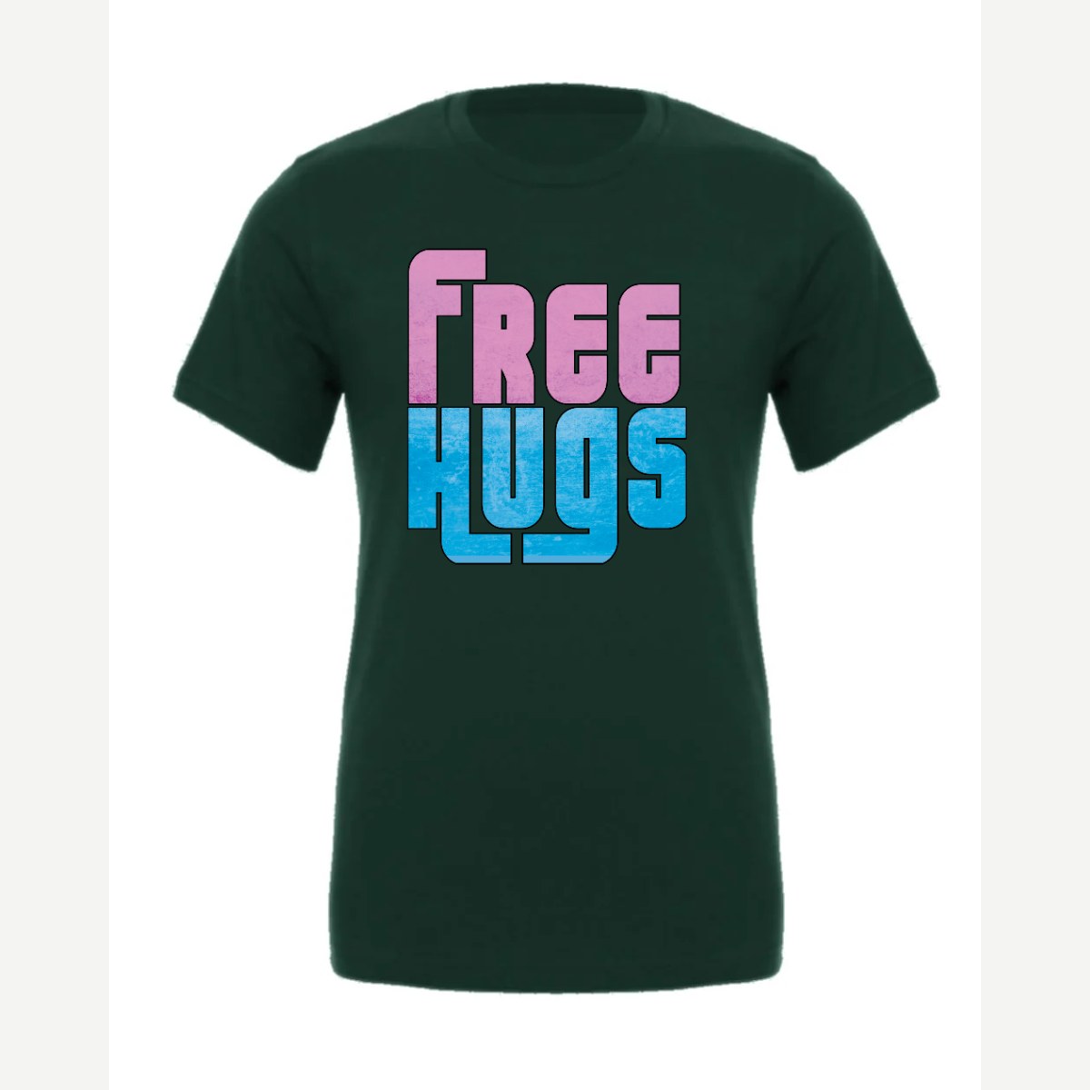 Free Hugs — Premium Tee / Forest