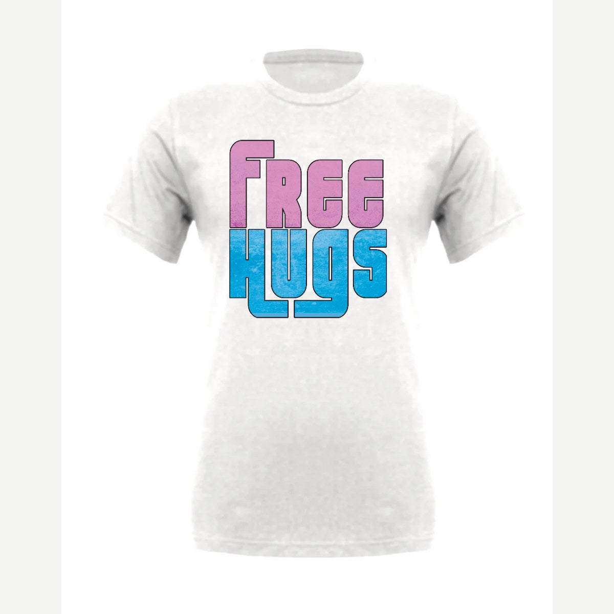Free Hugs — Premium Tee / White
