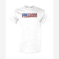 Freedom Flag — Classic Tee / White