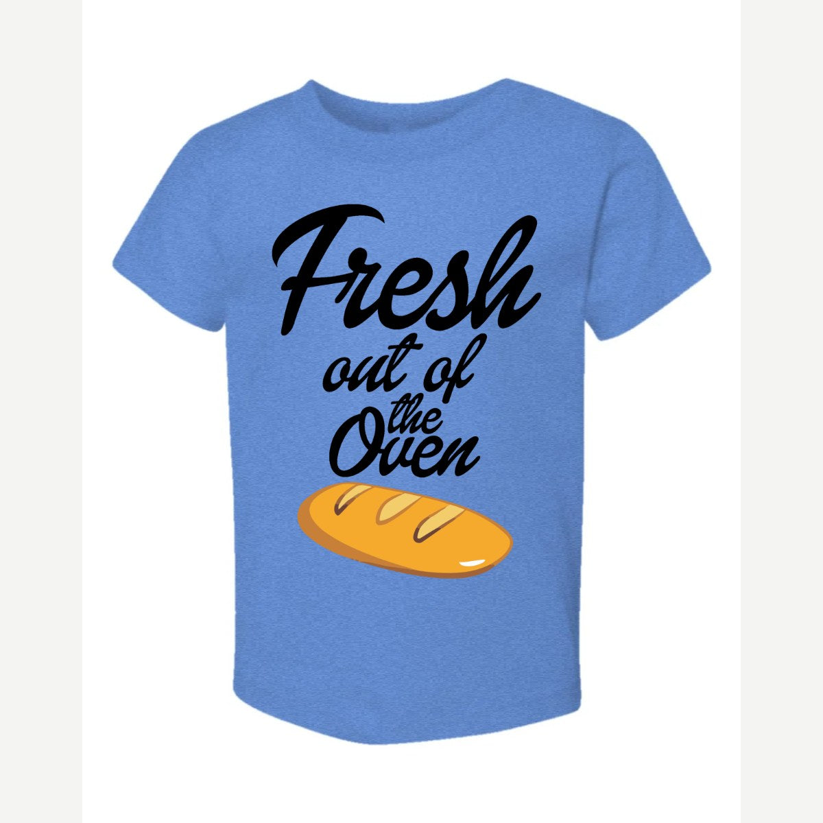 Fresh Out of the Oven — Toddler Tee / Heather Columbia Blue