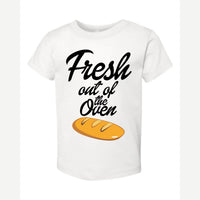 Fresh Out of the Oven — Toddler Tee / White