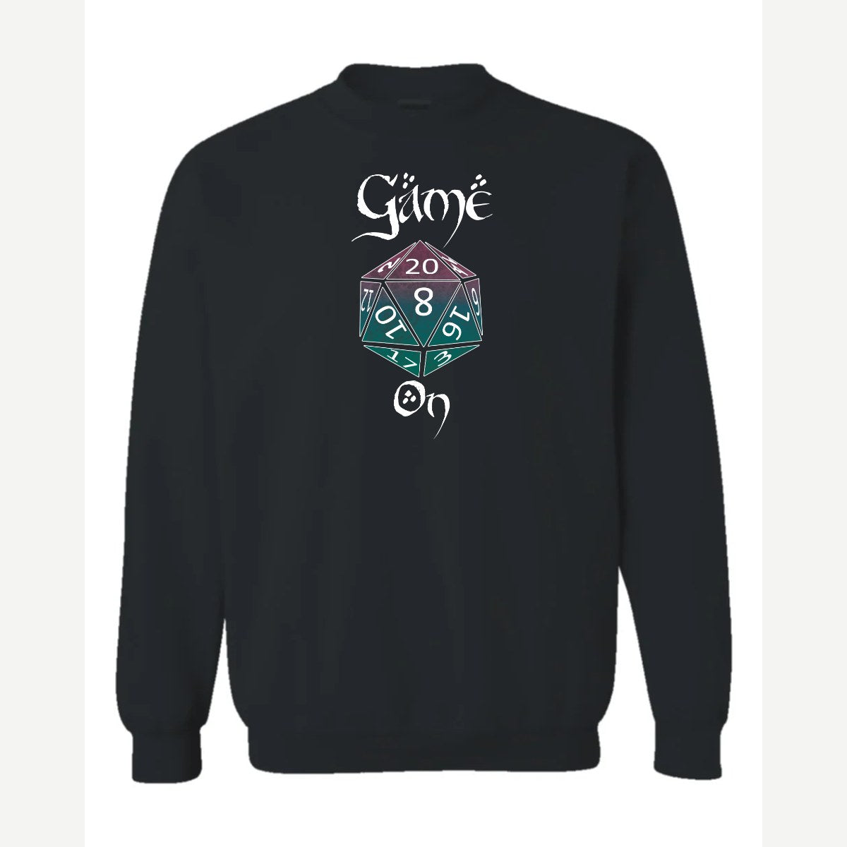 Game on — Crewneck Sweatshirt / Black