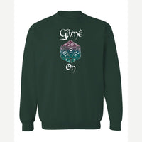 Game on — Crewneck Sweatshirt / Forest Green