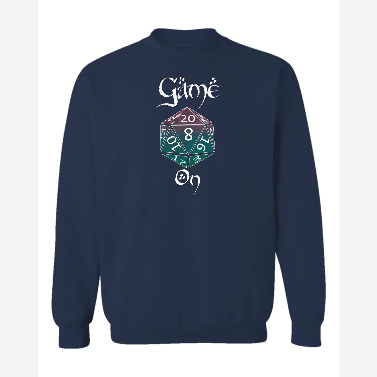 Game on — Crewneck Sweatshirt / Navy