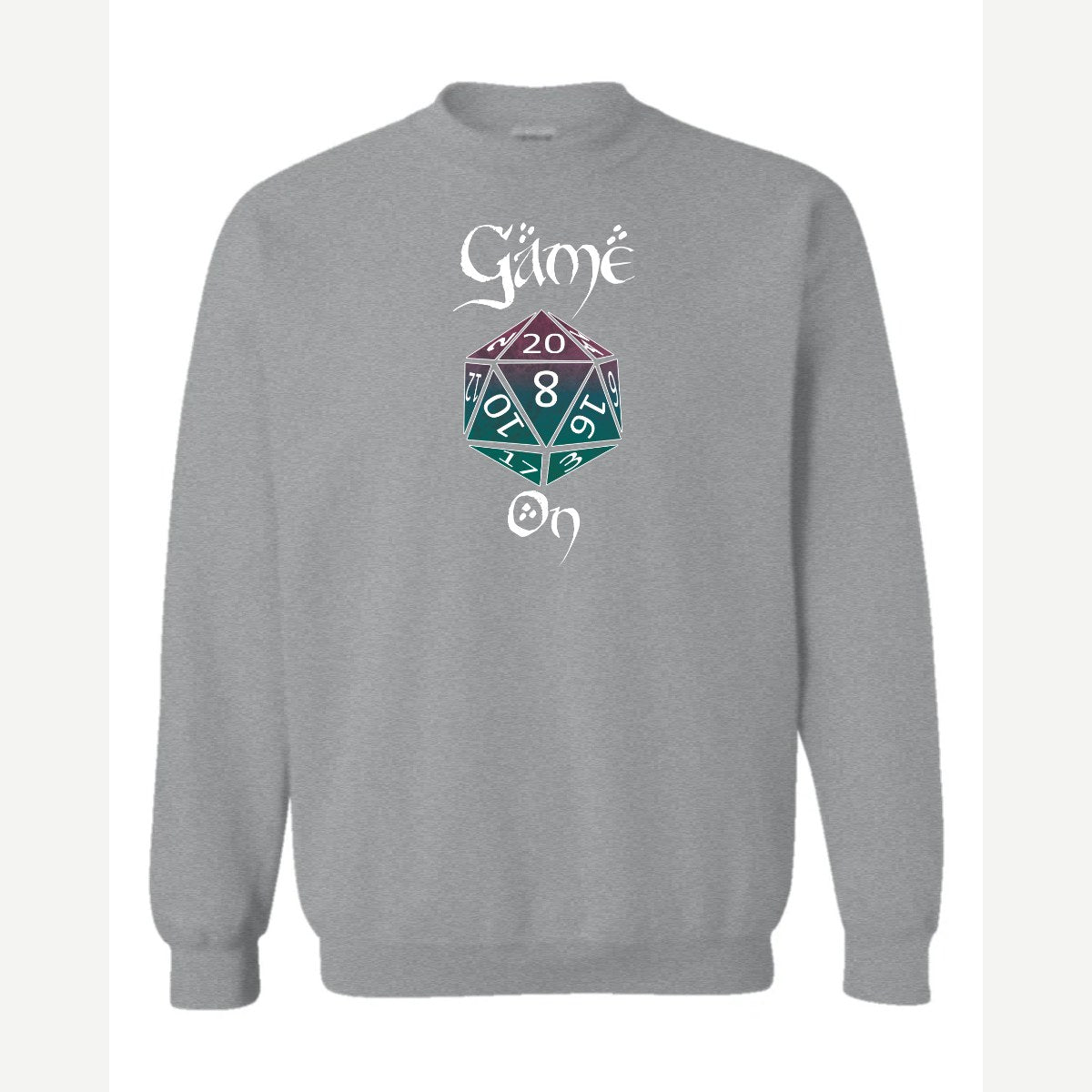 Game on — Crewneck Sweatshirt / Sport Grey
