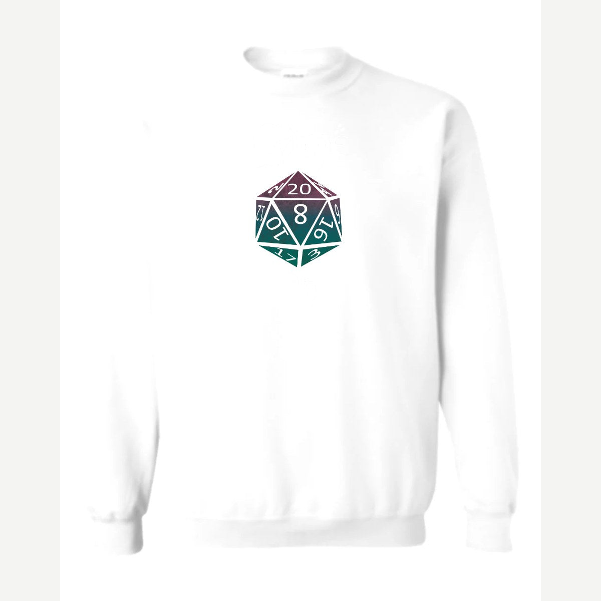 Game on — Crewneck Sweatshirt / White