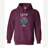 Game on — Hoodie / Maroon