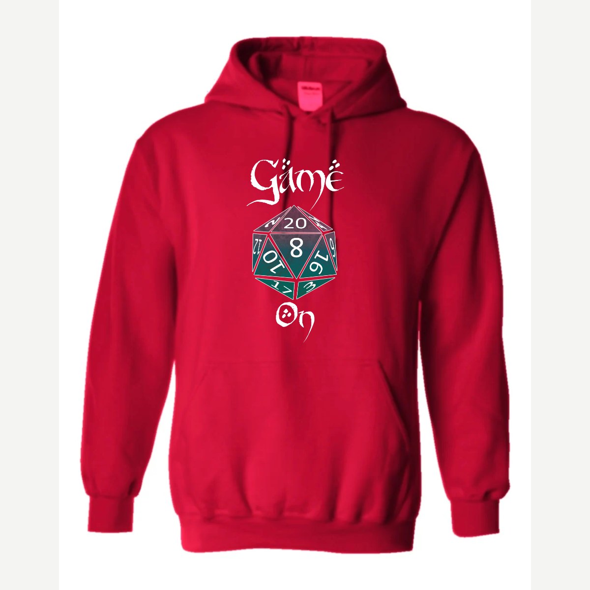 Game on — Hoodie / Red