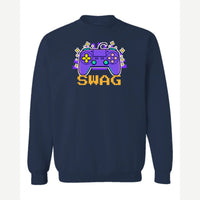 Gamer Swag — Crewneck Sweatshirt / Navy