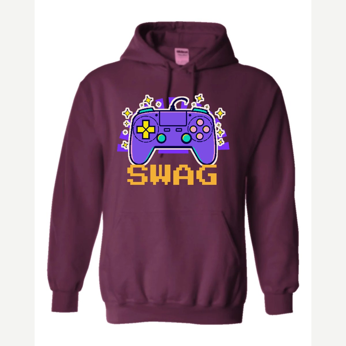 Gamer Swag — Hoodie / Maroon