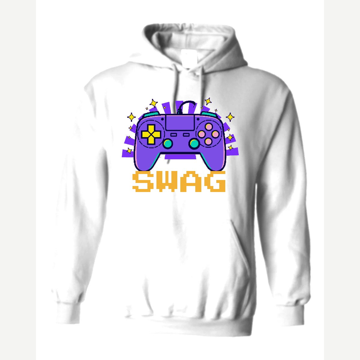 Gamer Swag — Hoodie / White